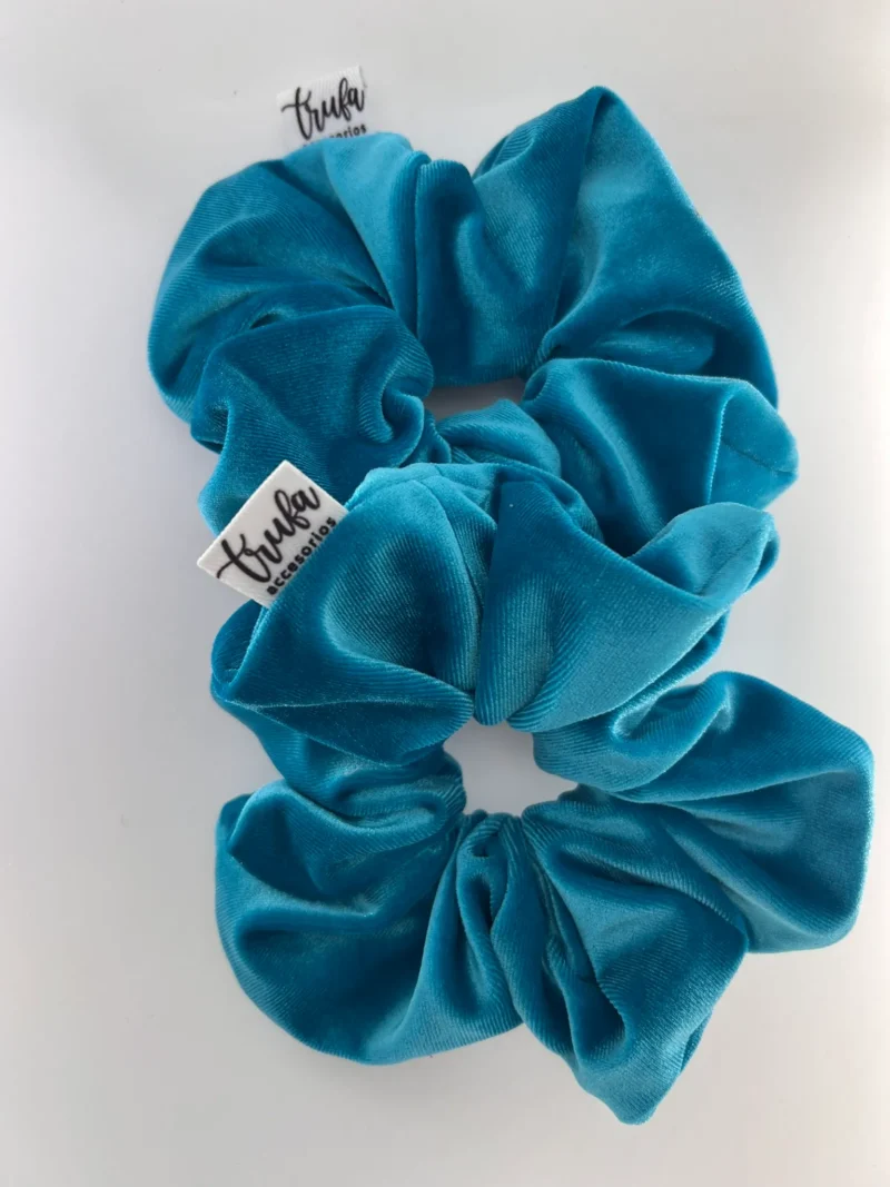 Scrunchie Maxi Turquesa